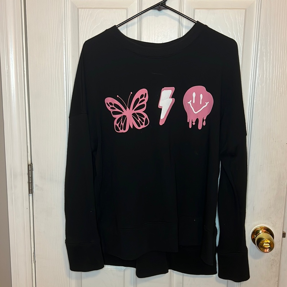 Long sleeve sweater, size XL, cotton material. Handcrafted by your local posher
